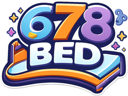 678 bed লোগো